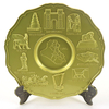 Customized High quality blank design stock mould zinc alloy souvenir plates