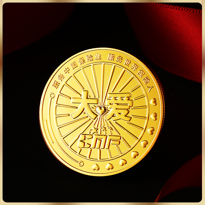 High quality customized metal zinc alloy commemorative coins