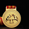 Customized Fencing Match Sports Winner Holder Award Competitions Souvenir Medal