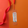 Customized brass metal bookmark