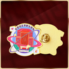 High quality newest pin badge custom logo