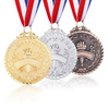 Customer Size Metal Winner Award Medals Neck Ribbon victory Medal