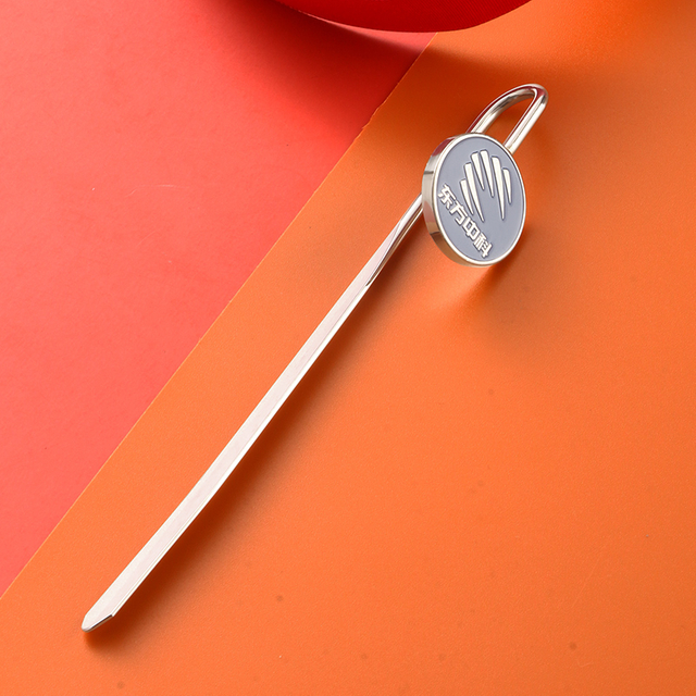 High quality custom metal hook bookmark