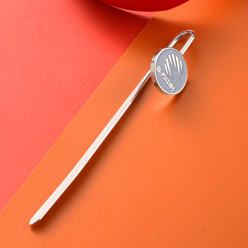 High quality custom metal hook bookmark