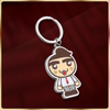 High quality customized cheap metal zinc alloy keychain