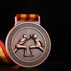 Customized Fencing Match Sports Winner Holder Award Competitions Souvenir Medal