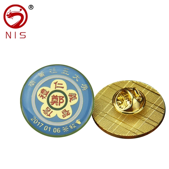 High quality newest heap pin badge custom logo