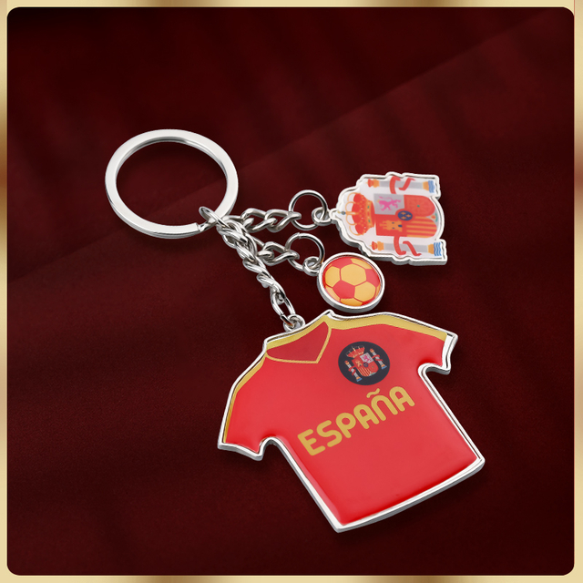 High quality customized cheap metal zinc alloy keychain