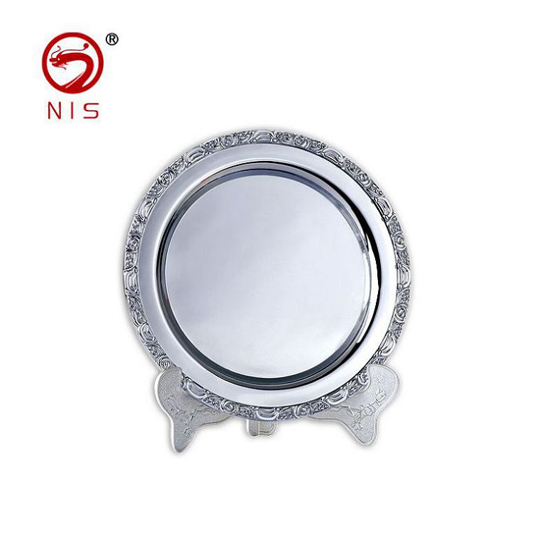 Customized High quality blank design stock mould zinc alloy souvenir plates