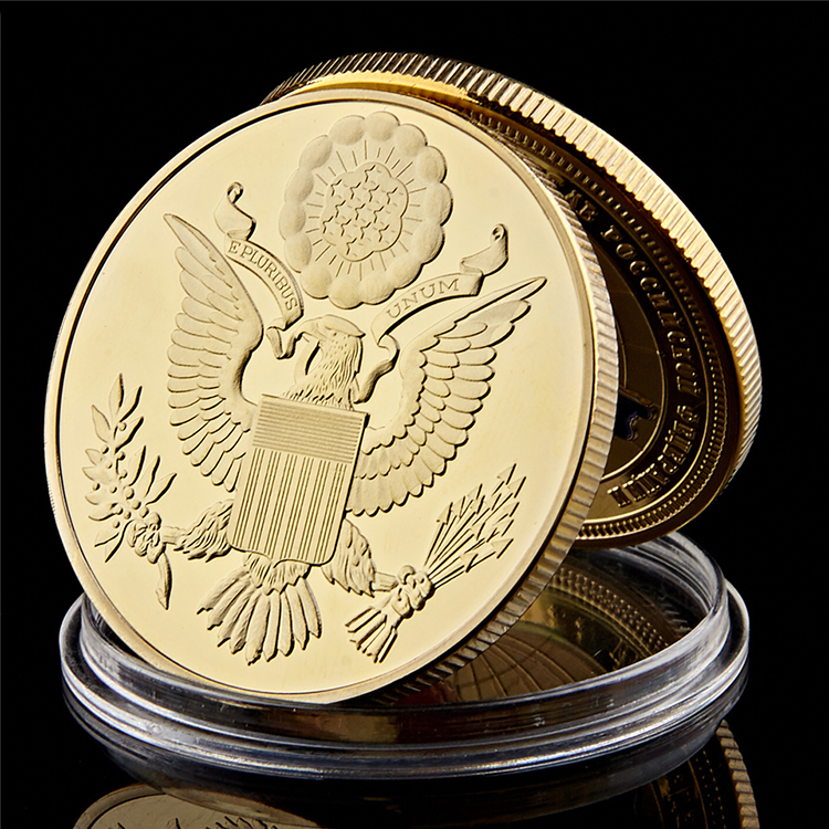 Professional custom souvenir cheap gold collection coin purse