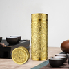 Relief metal Jiulong cup inner liner silver ion silver cup